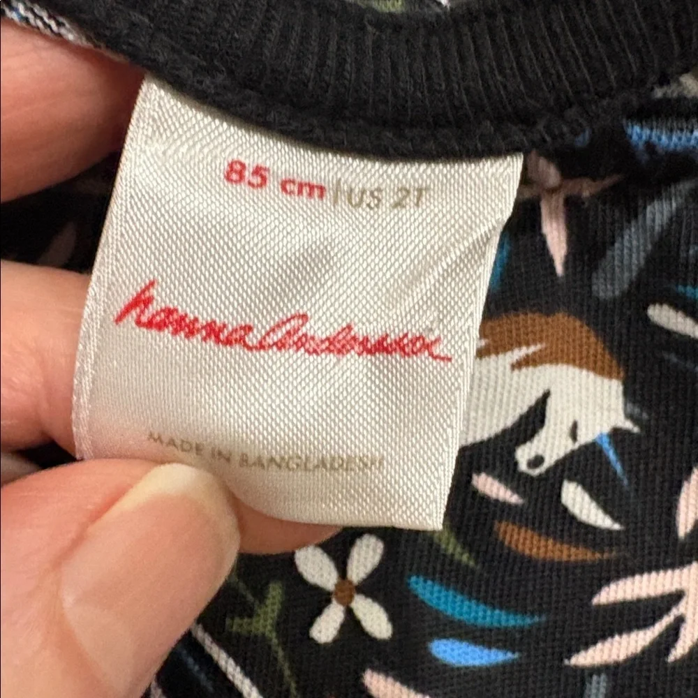 2 Hanna Andersson Dresses. 2T. Cotton. Very good condition.